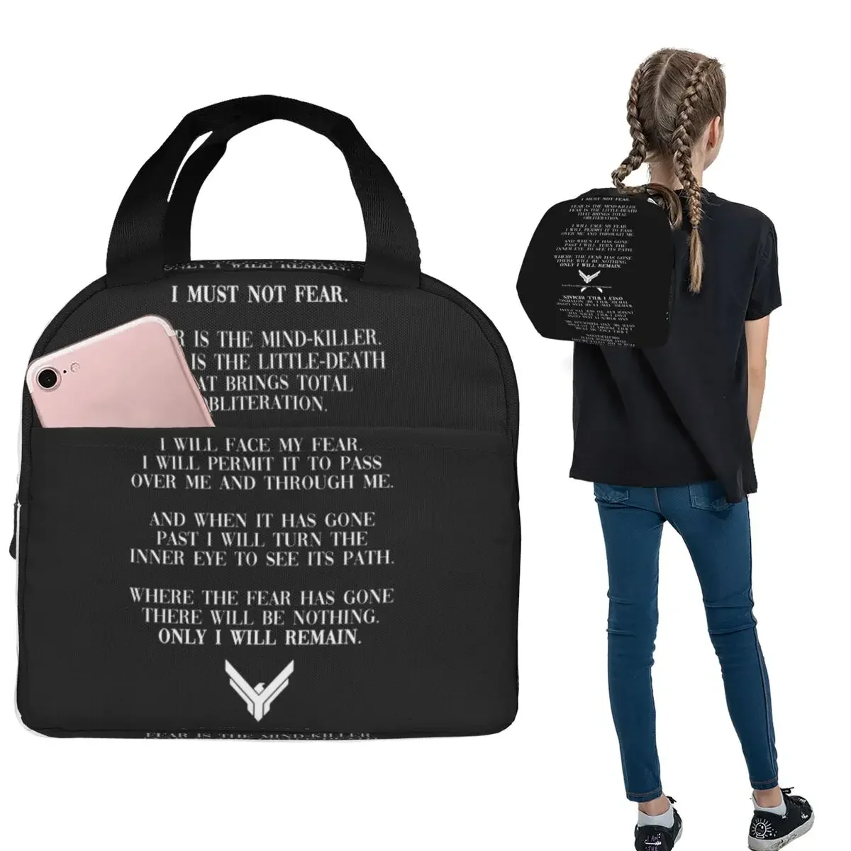 Women Bags Dune - Litany Against Fear Dune 2020 Quote