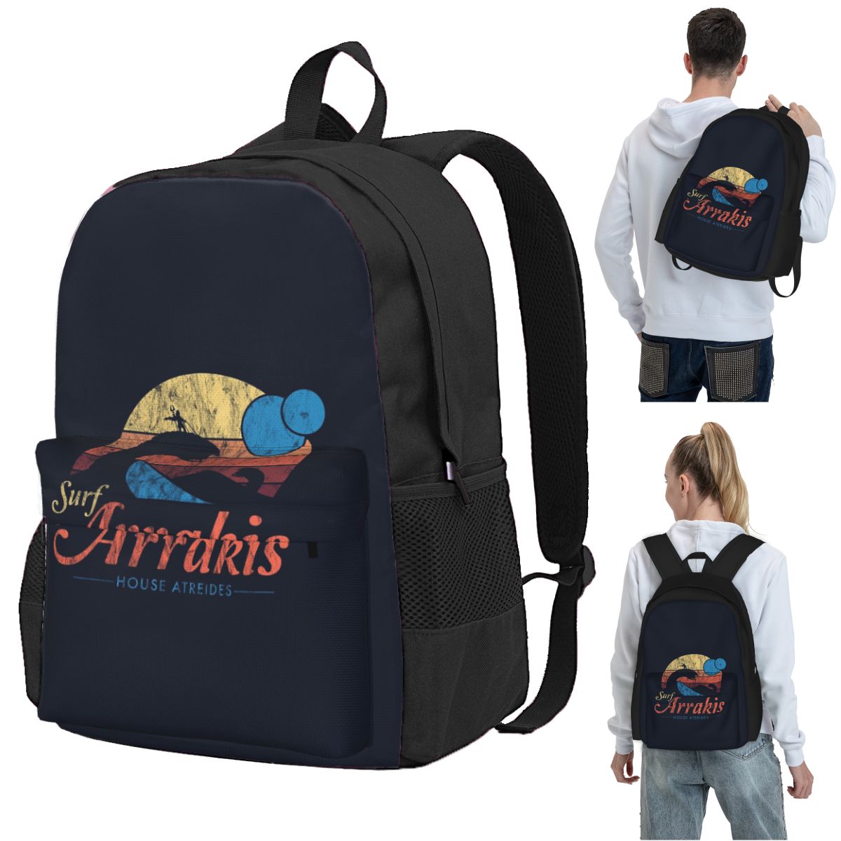 Women Bags Dune - Sac à dos de style science-fiction