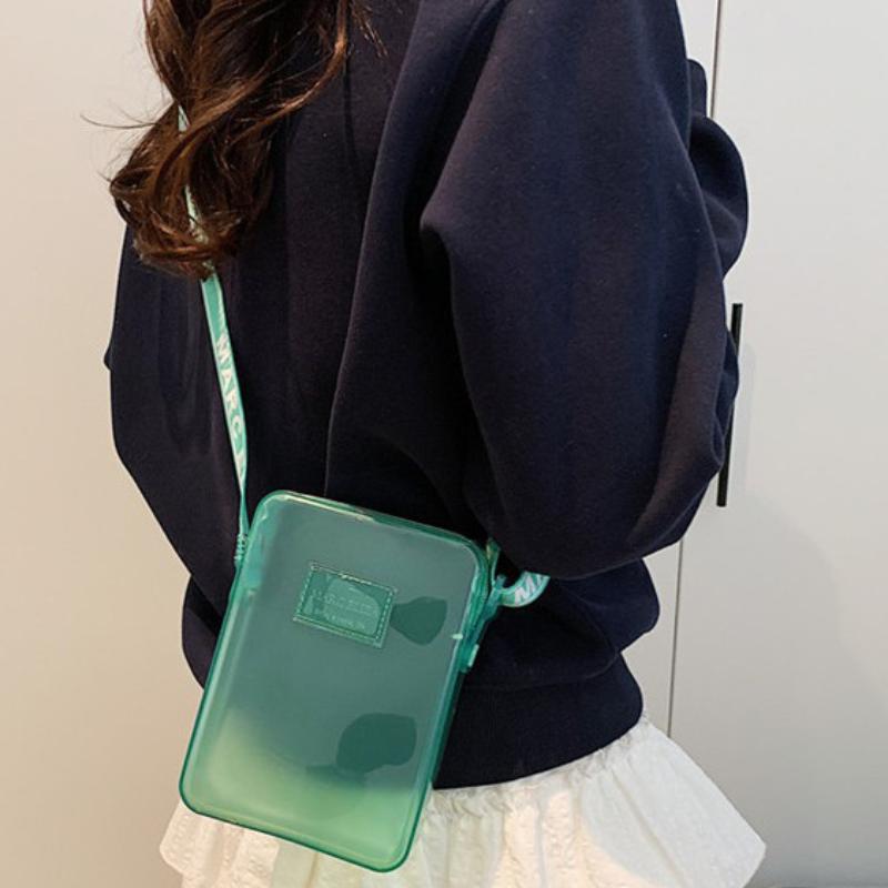 Women Bags Gift - Sac messager en PVC transparent à