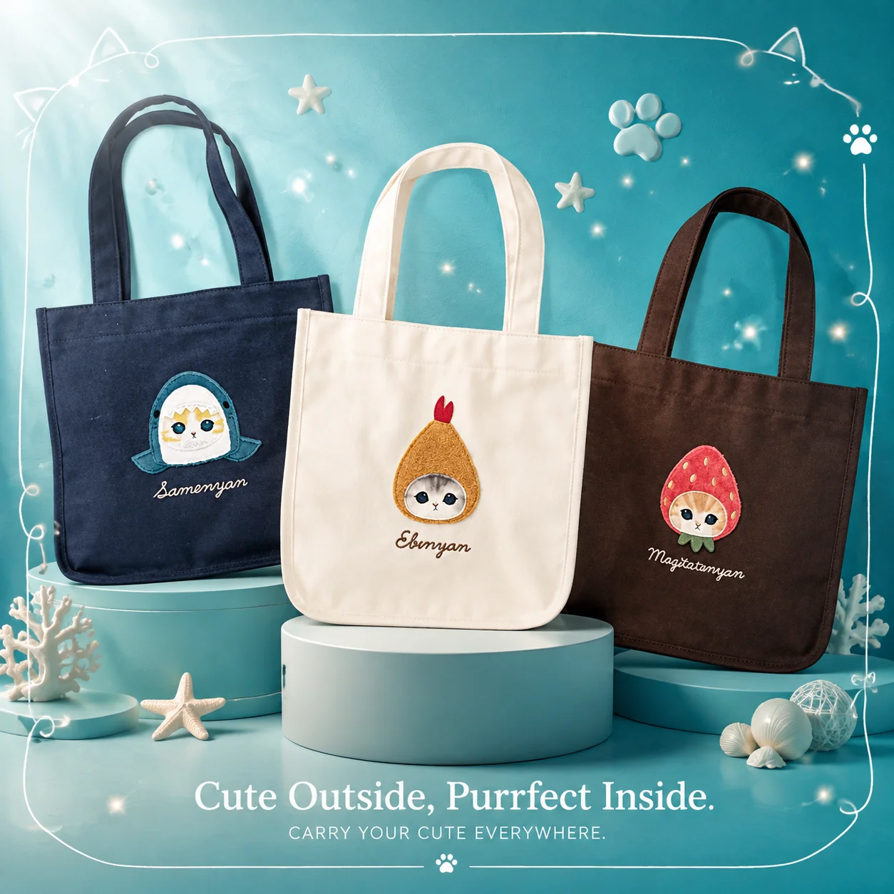 Women Bags Gift - Sac fourre-tout en toile fait main