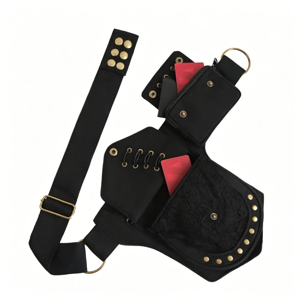 Sac banane punk multifonctionn - Women'S Bum Bags avis et prix