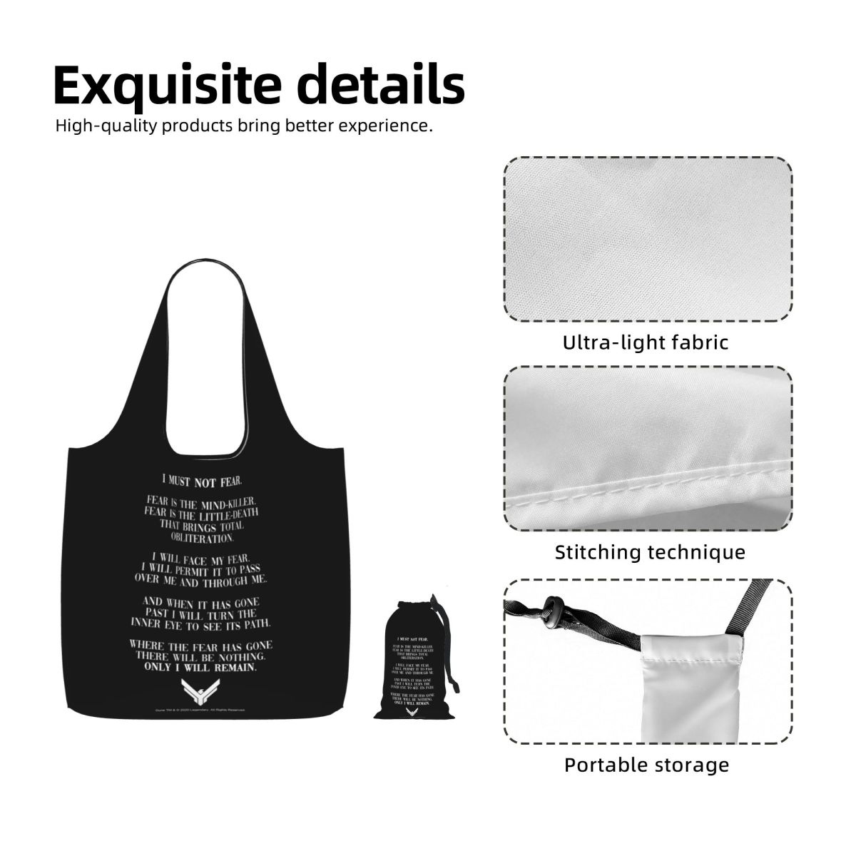 Litany Against Fear Dune 2020  - Women Bags Dune avis et prix