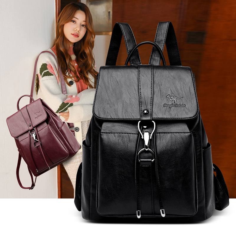 Sac à dos antivol en cuir de g - Women Bags Medium Size avis et prix