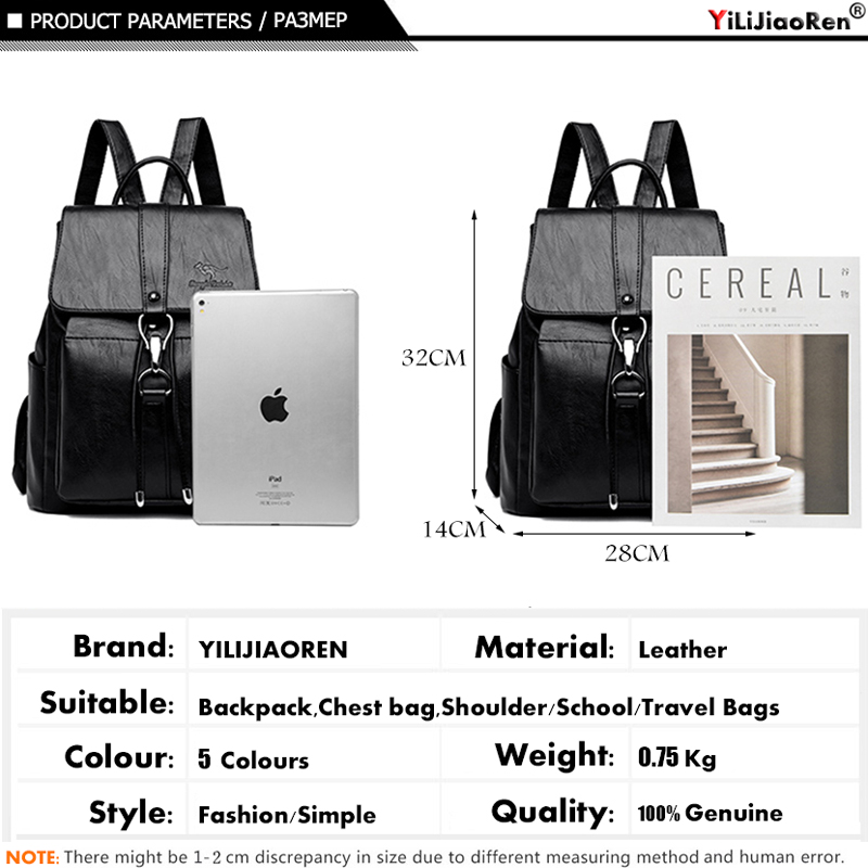 Sac à dos antivol en cuir de g - Women Bags Medium Size avis et prix