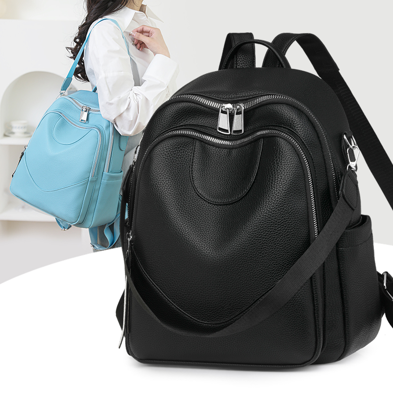 Sac à dos en cuir de grande ca - Women Bags Ru avis et prix