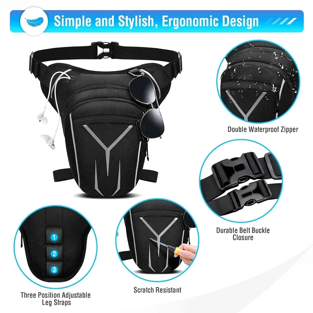 Sac de jambe imperméable, saco - Women'S Bum Bags avis et prix