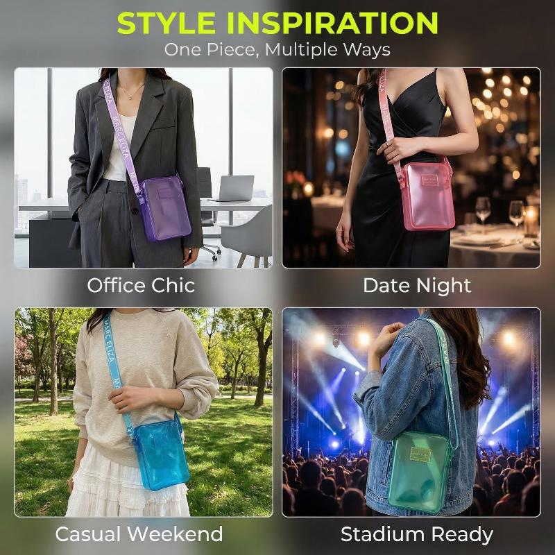 Sac messager en PVC transparen - Women Bags Gift avis et prix