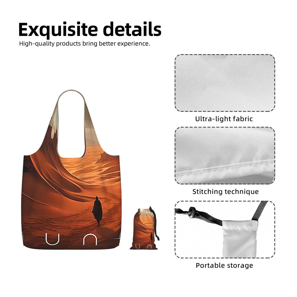 Dune 2020 Fan Art Shopping Tot - Women Bags Dune avis et prix